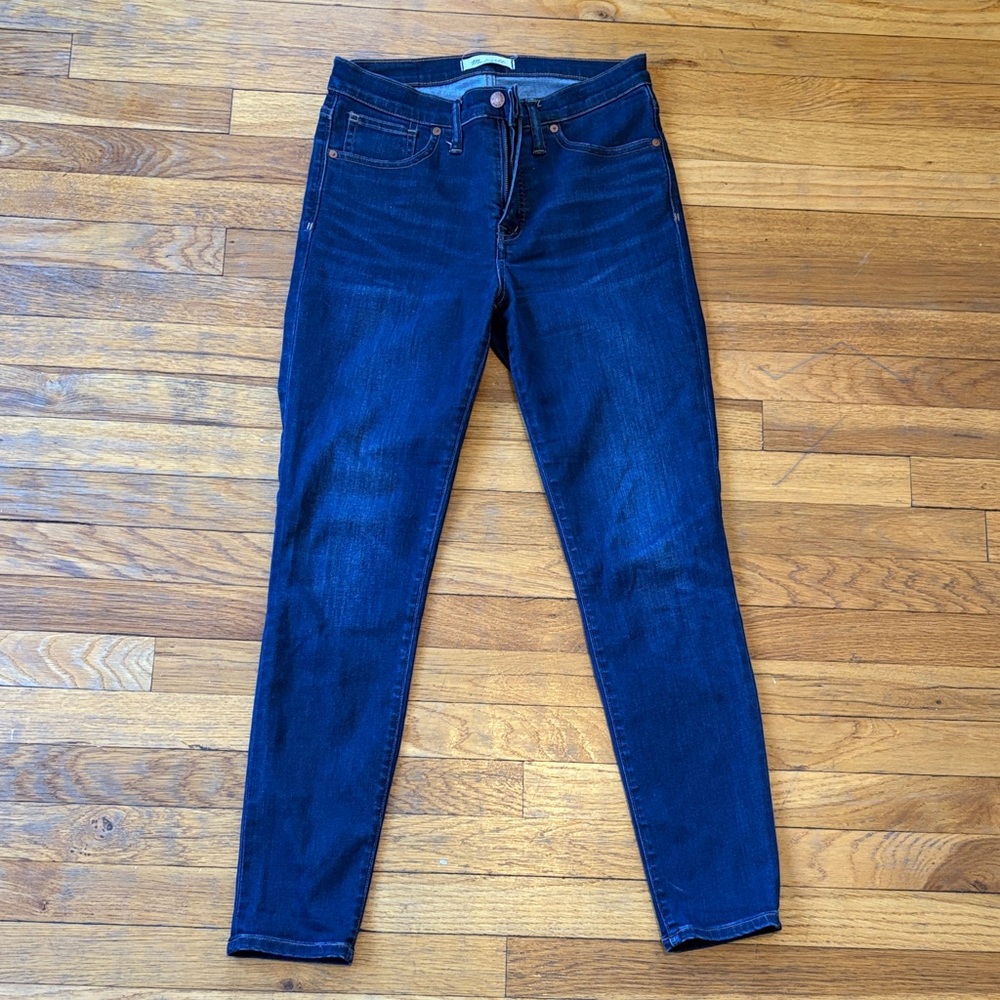 Madewell Dark Blue Skinny Jeans sz 28 regular